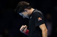 Dominic Thiem at the Nitto ATP Finals